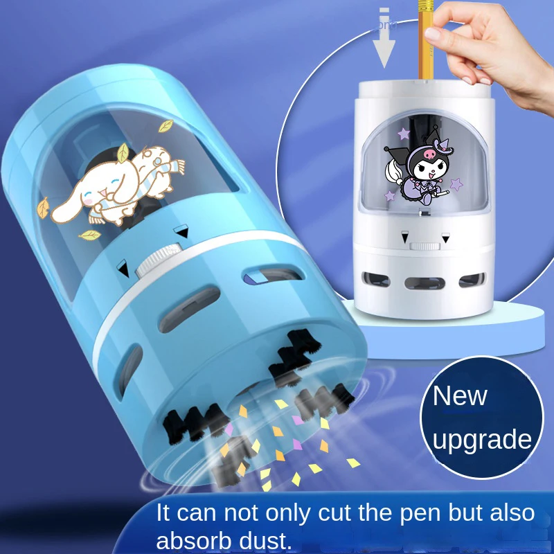 Kuromi Desktop Aspirapolvere Kawaii Cute Sanrio Hellokittys Creative Cartoon Pochacco Temperamatite Elettrico Regalo Di Compleanno