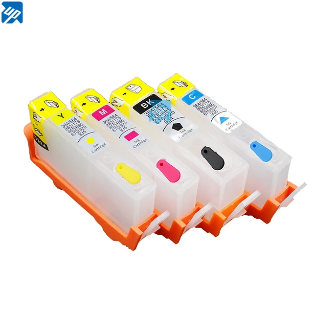 up empty refillable ink cartridge for