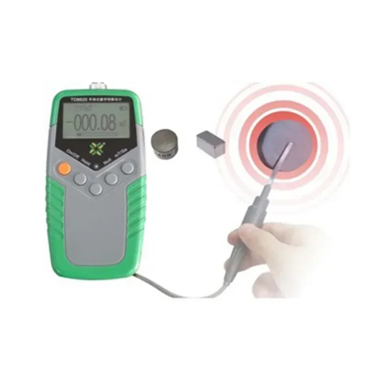 TD8620 Handheld Digital Tesla Meter High Precision Surface Magnetic Field Tester