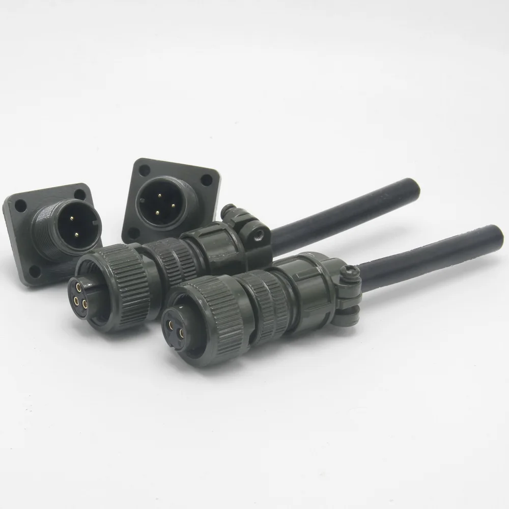 MS3106A 10SL-3S 10SL-4S MS3102A 10SL-3P 10SL-4P Wasserdichten Stecker Server Motor Encoder Stecker Luftfahrt Buchse Stecker – Detail 1