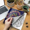 BeautIful Mandala Art Coloring Book 24Pages Gift For Birthday Party Relieve Stress Kill Time Graffiti Painting Drawing 4