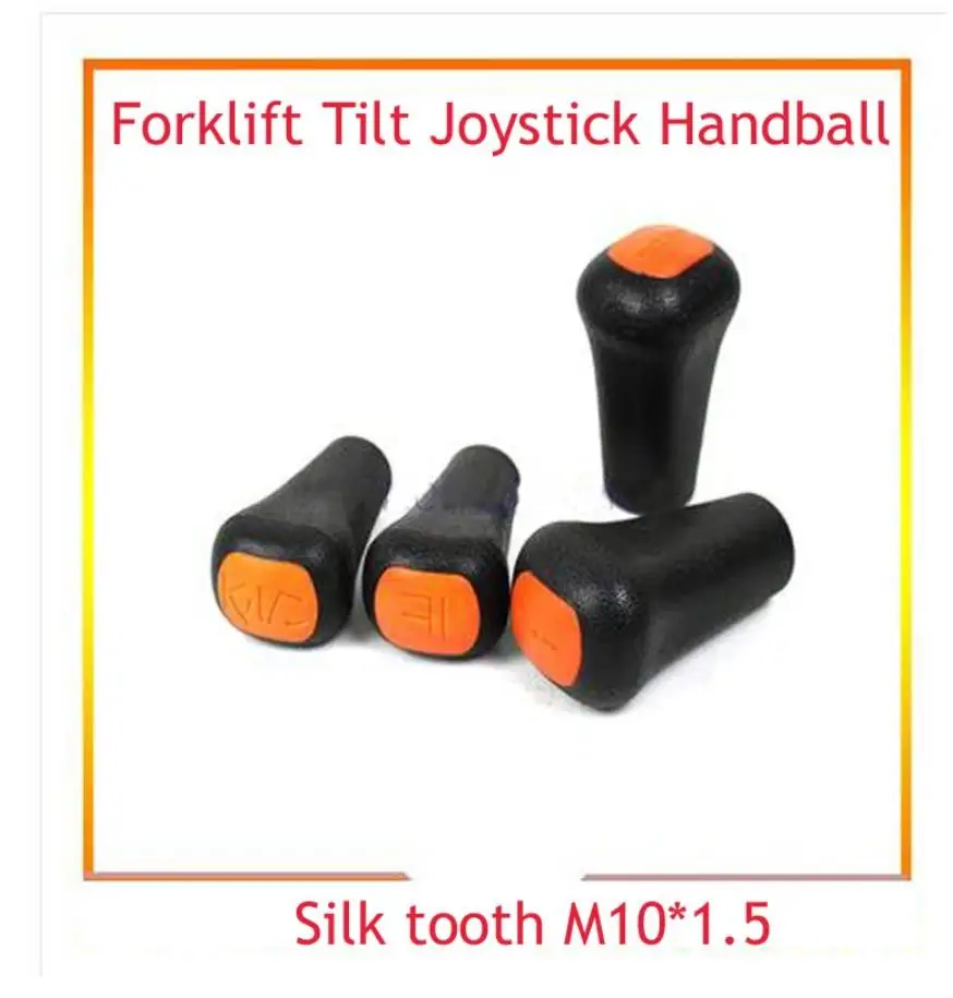 4PCS Forklift Tilt Joystick Handball Forklift Lift/Lift Handle Head Forklift Shift Ball HandleSilk Tooth M10*1.5 Forklift Parts