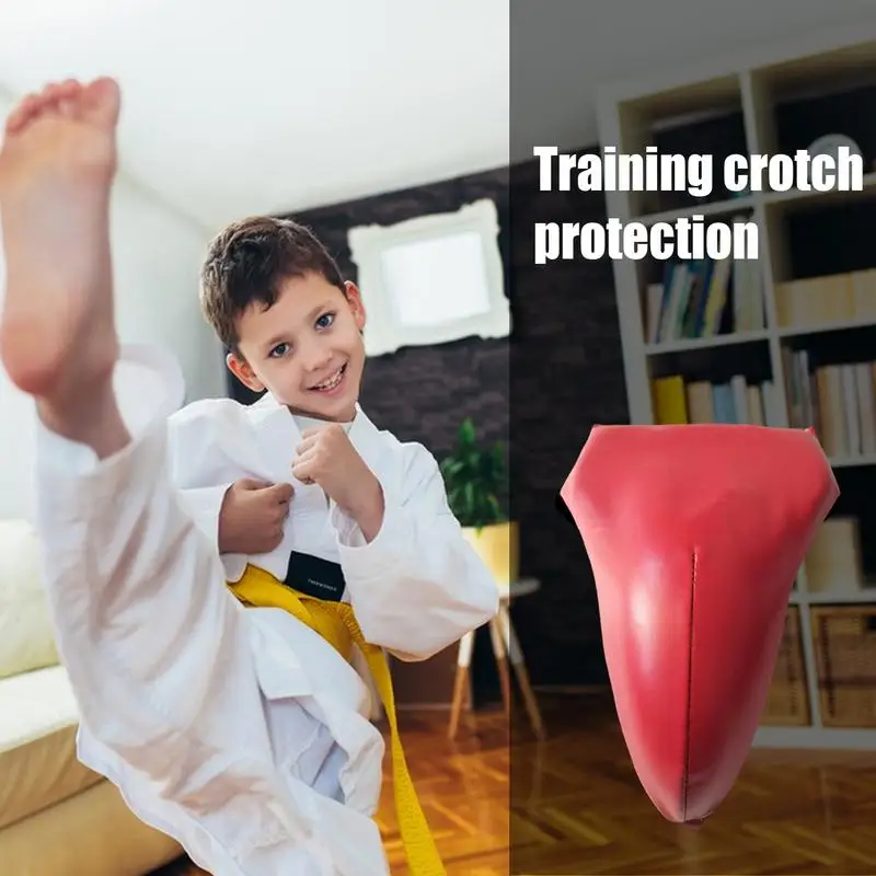 Groin Protector Boxing Karate Equipment Groin Protector Cup Boxing Training Equipment Protective Gear for Karate Muay Thai