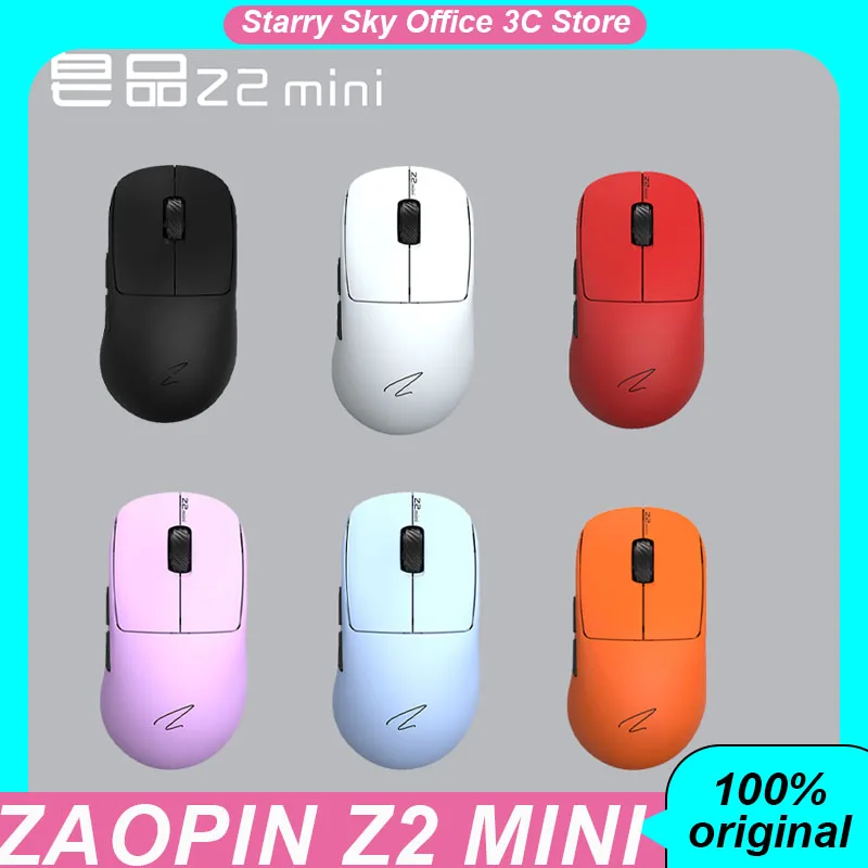 Zaopin Z2 Mini Max Wireless Mouse Bluetooth 3mode Paw3395 Nordic 52840 Chip Lightweight Gaming Mouse Laptop Accessories