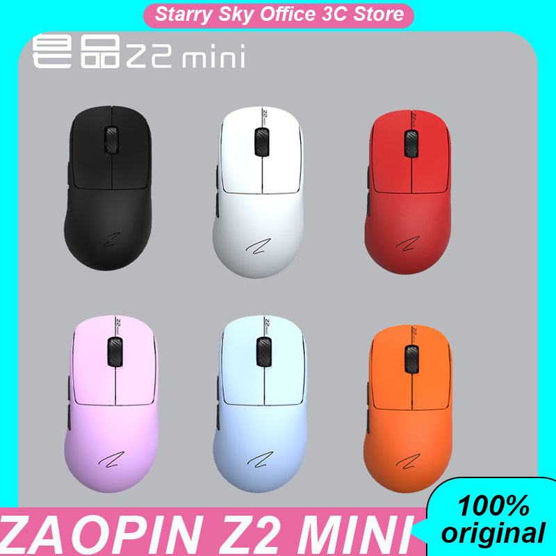 Zaopin Z2 Mini Max Wireless Mouse Bluetooth 3mode Paw3395 Nordic 52840 Chip Lightweight Custom Gaming Mouse Laptop Accessories