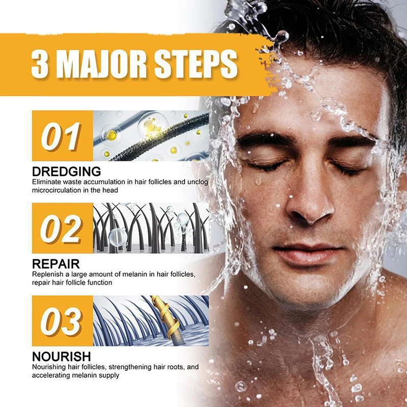 Pgs™ – Gray Hair Removal Pack Soap Bar Shampoo