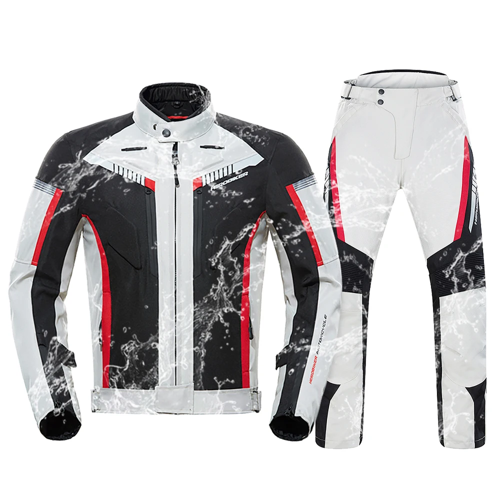 

Winter Motorcycle Jacket Moto Clothes Waterproof Cold-proof Motocross Jacket Motorbike Windproof Riding Clothing Protective Gear