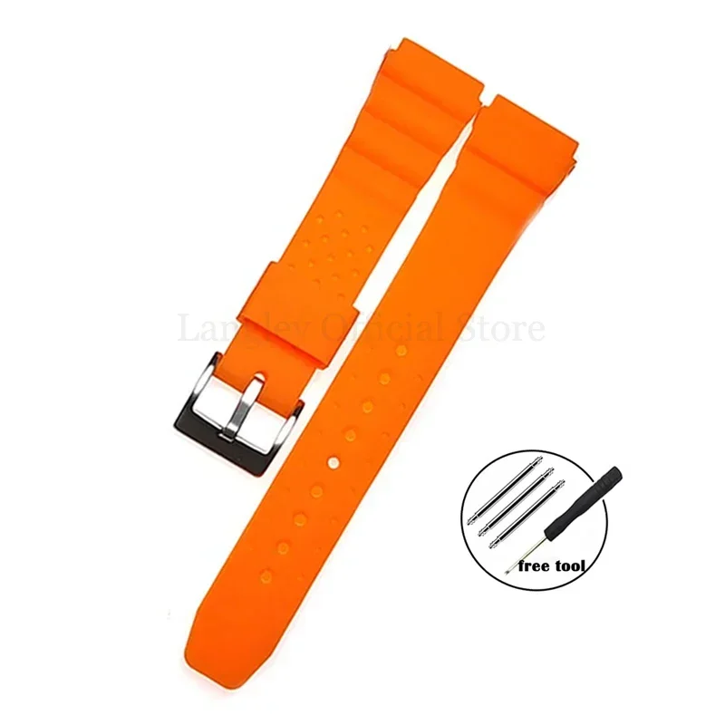 Durable Silicone Sports Watchband - Premium Diving Strap