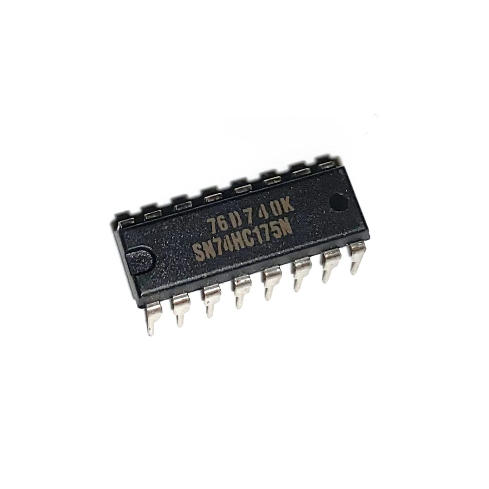 100 шт./лот SN74HC175N 74HC175N IC FF D-TYPE SNGL 4 бит 16DIP Новый