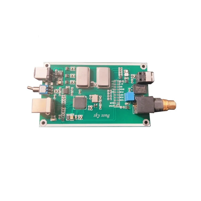

XMOS XU208 плата асинхронный USB коаксиальный волоконный выход цифровой интерфейс IIS DSD256 Spdif Dop64 с акриловым листом