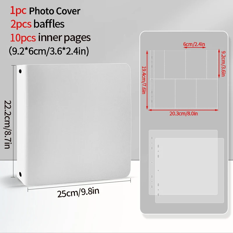 Kpop Photocard Album & Collection Binder with Large Pocket Capacity