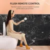 Smart Toilet with Built-in Heated Seat, Tankless Toilet with Auto Flushing,Adjustable Seat Temp, Flush Remote Control, Elongated 4