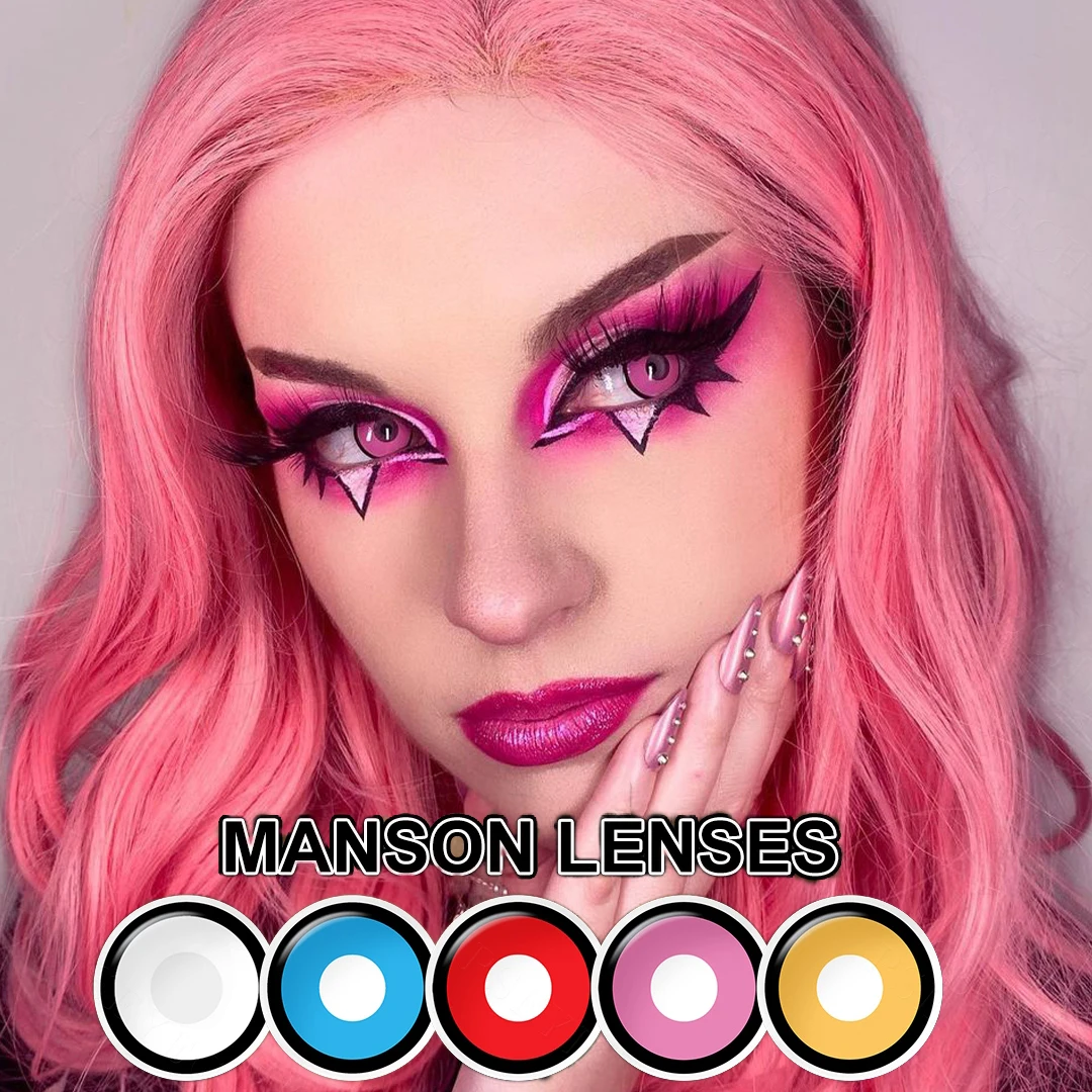 PseyecheCrazyLensHalloweenContactLensesForEyesBlackoutWhite