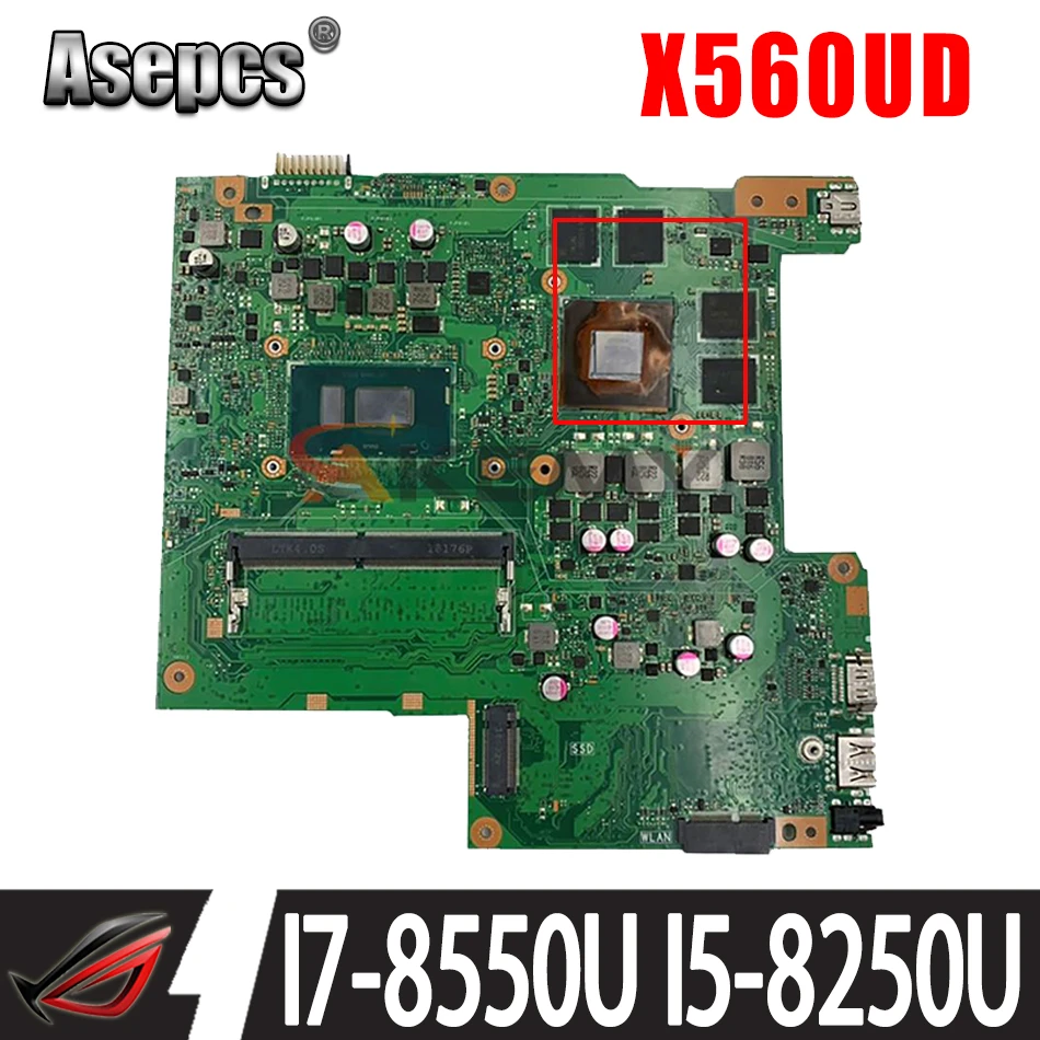 Akemy X560UD Motherboard For asus VivoBook X560U X560UD X560UD