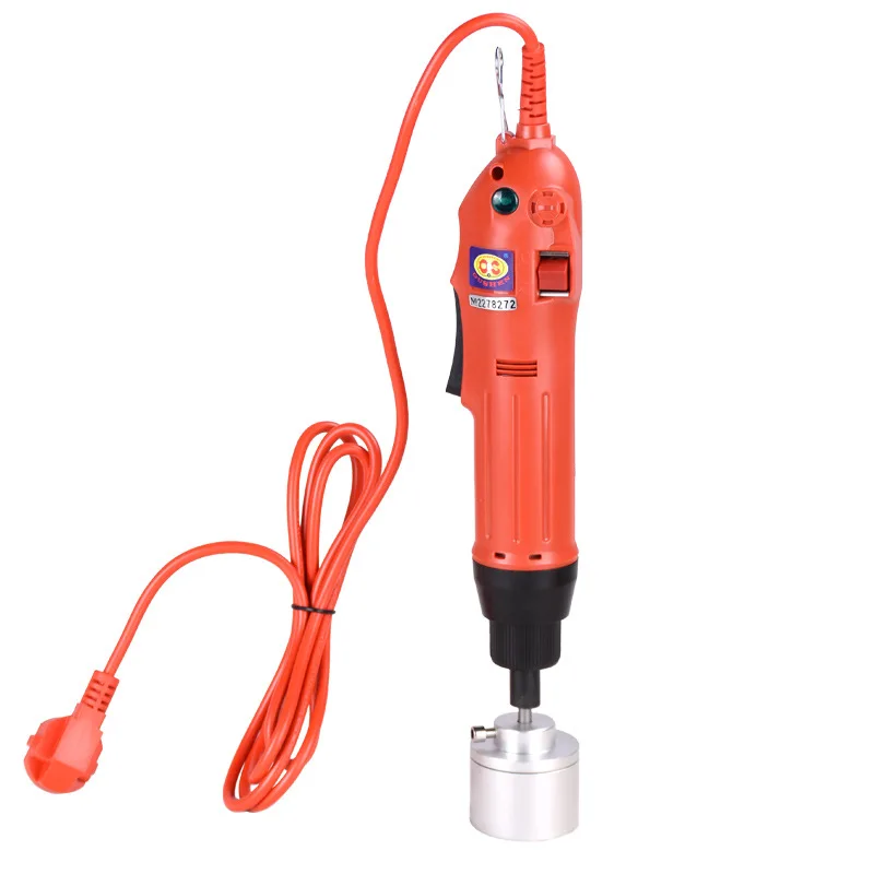 

MAKWELL Handheld Electric Optional Mix Up Capping Machine Bottle Closure Adjustable Speed Rechargeable Locking Capping Machine