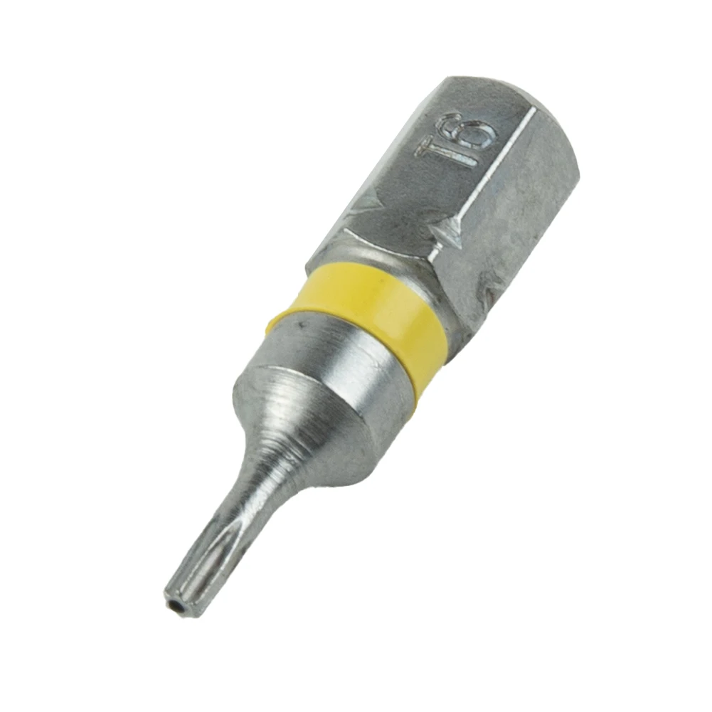 4-teiliges 25 mm T6-T40 magnetisches Torx-Schraubendreher-Bit-Set, Elektroschrauberkopf T6, T8, T9, T10, T15, T20, T25, T27, T30, T35, T40 – Detail 2