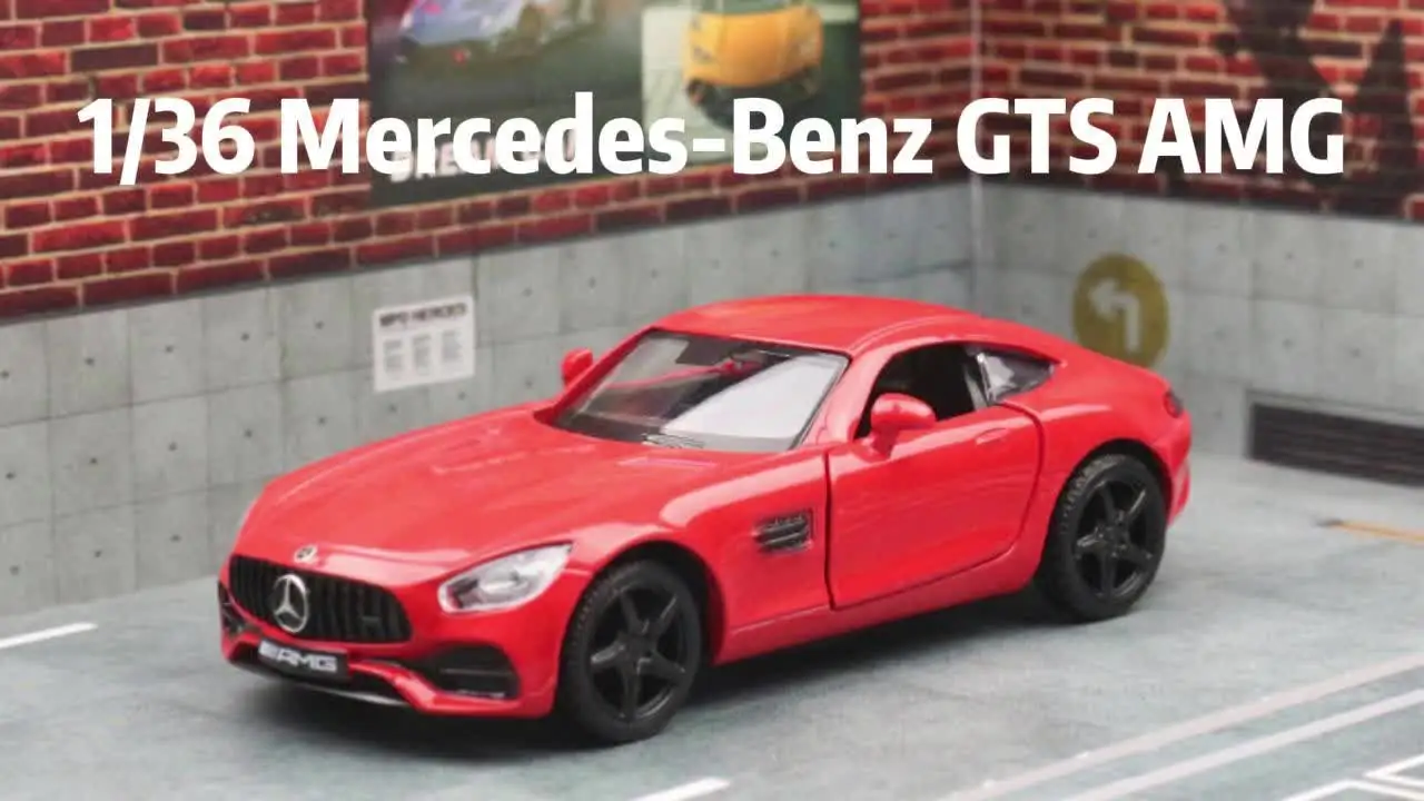 1/36 メルセデス · ベンツ GT S AMG おもちゃの車のモデル子供のための