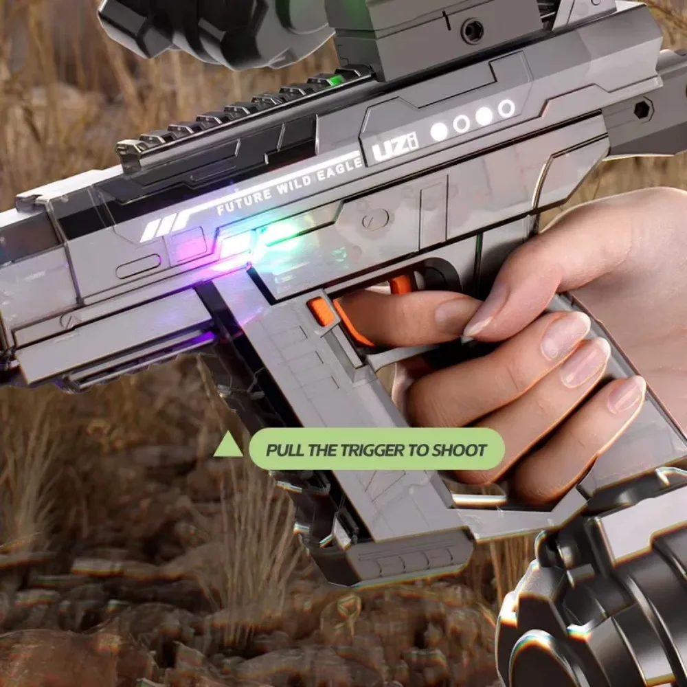 Pistola ad acqua elettrica automatica per giochi spiaggia mare_voghion.com