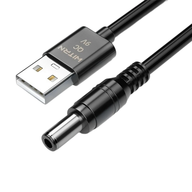 QC3.0 USB To DC5.5x2.5mm 5.5x2.1mm PD- Trigger Power Cable 5A for 12V 9V  WiFi Router Radio Led Light