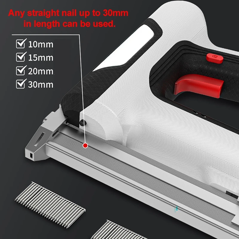 21V 마키타 배터리용 전기 네일러 스테이플러 건 목공용 무선 전기 임팩트 네일 건 DIY 도구 네일링 슈터