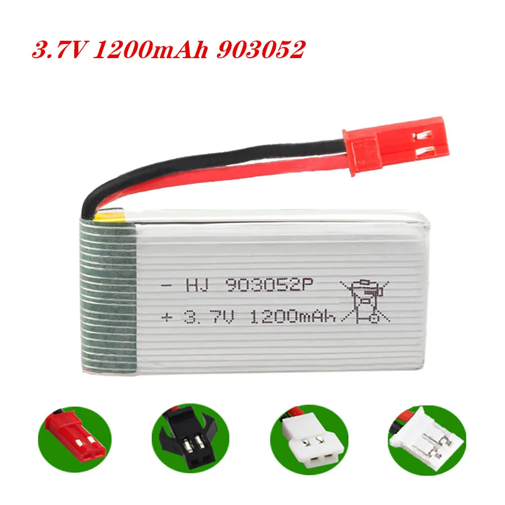 Chargeur inclus avec le lot de batteries LiPo 7.4V 1500mAh pour voiture RC