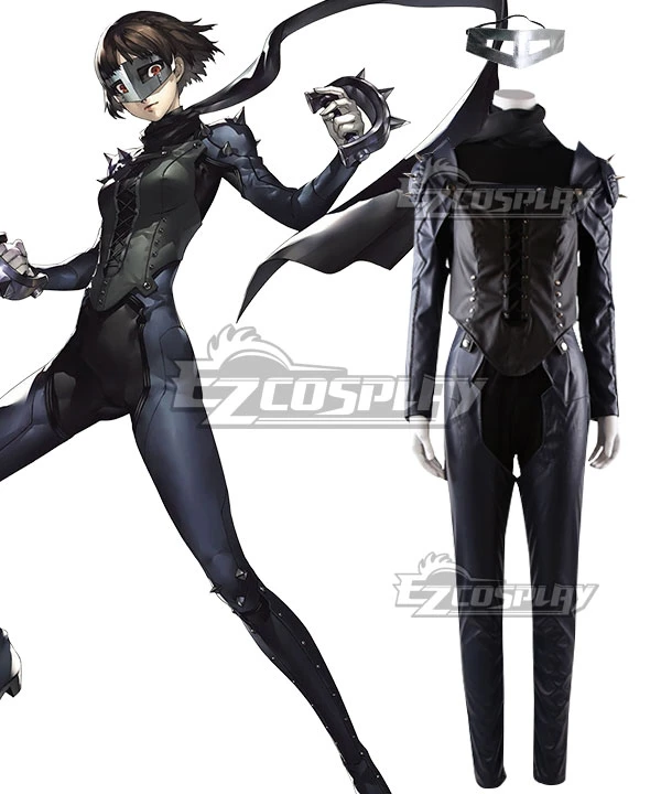 

Game Persona 5 Makoto Niijima Cosplay Costume Queen Makoto Cosplay Outfits Battle Halloween Costume Custom Made