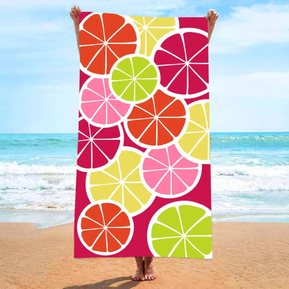 

Customized Printed Beach Towels With Active Beach Towels,Tropical Rainforest Beach Towels