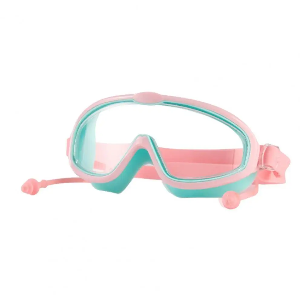 

Vision Goggles Youth Swim Goggles with Earplug Anti-leakage Anti-fog Uv Protection for Boys Girls 3-15 Years Old for Kids