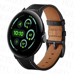 Premium Leather Replacement Strap Wristband - Pixel Watch 2 (3)