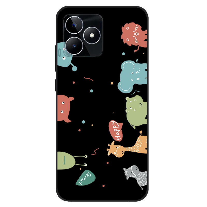 Soft TPU Silicone Protective Back Cover - Fashionable Phone Case