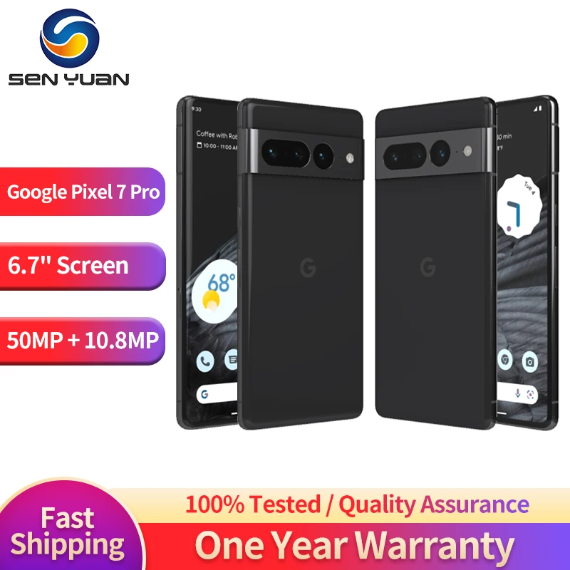 Google Pixel 7 Pro 7Pro 5G 12GB RAM 128/256GB ROM 6.7インチ AMOLED
