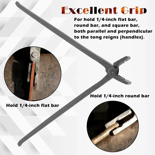 고품질 강철로 제작된 다양한 바를 고정하는 집게