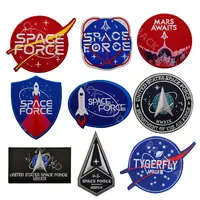 Buy "US Space Force Space Logo Embroidered Badge | Military Morale Patch for Jackets & Gear | Magic Fabric Decal" Online