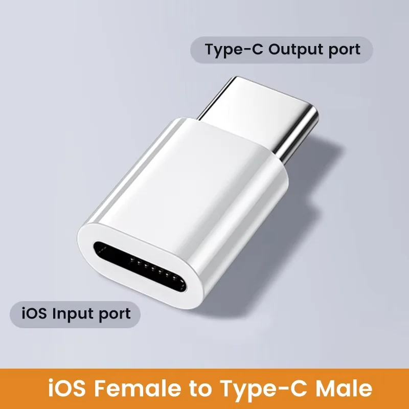 Fast Charging USB-C to Lightning Data Transfer Adapter