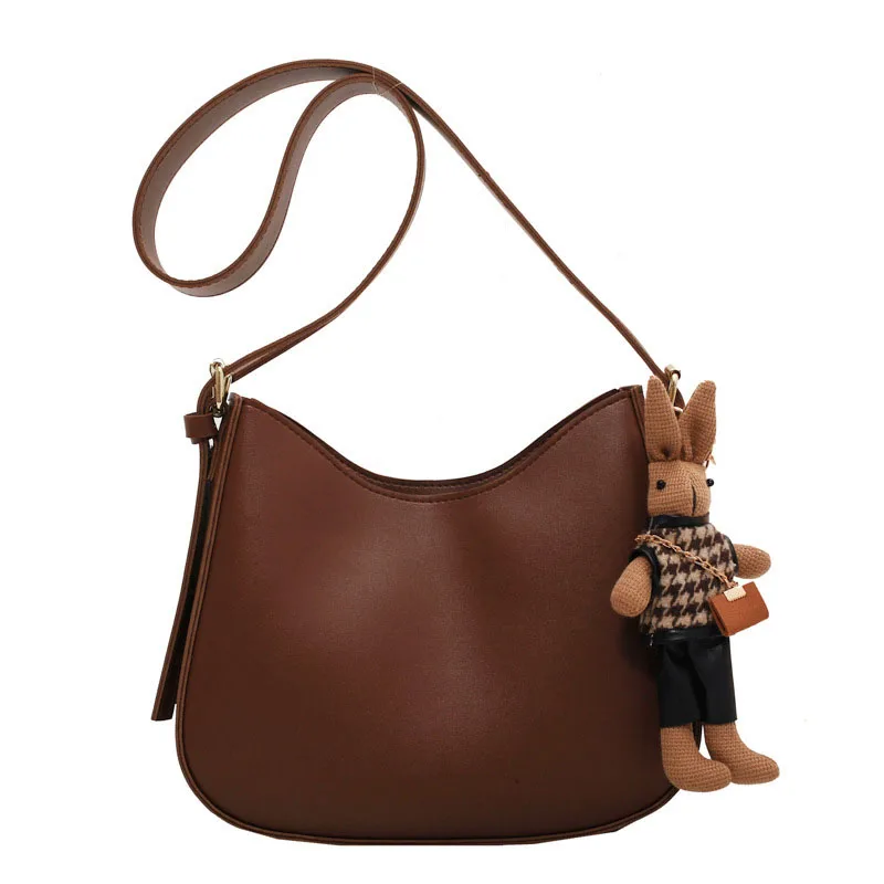 

2022 New Fashion Single Shoulder Bag Crossbody Retro Style Pochette Handbags For Women Female Large Capacity