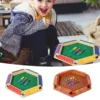 Board Game With Multi-Faceted Flip Shut The Box Game 6 Player Wooden Board Math Number Games For Kids Adults Families Party Club 1
