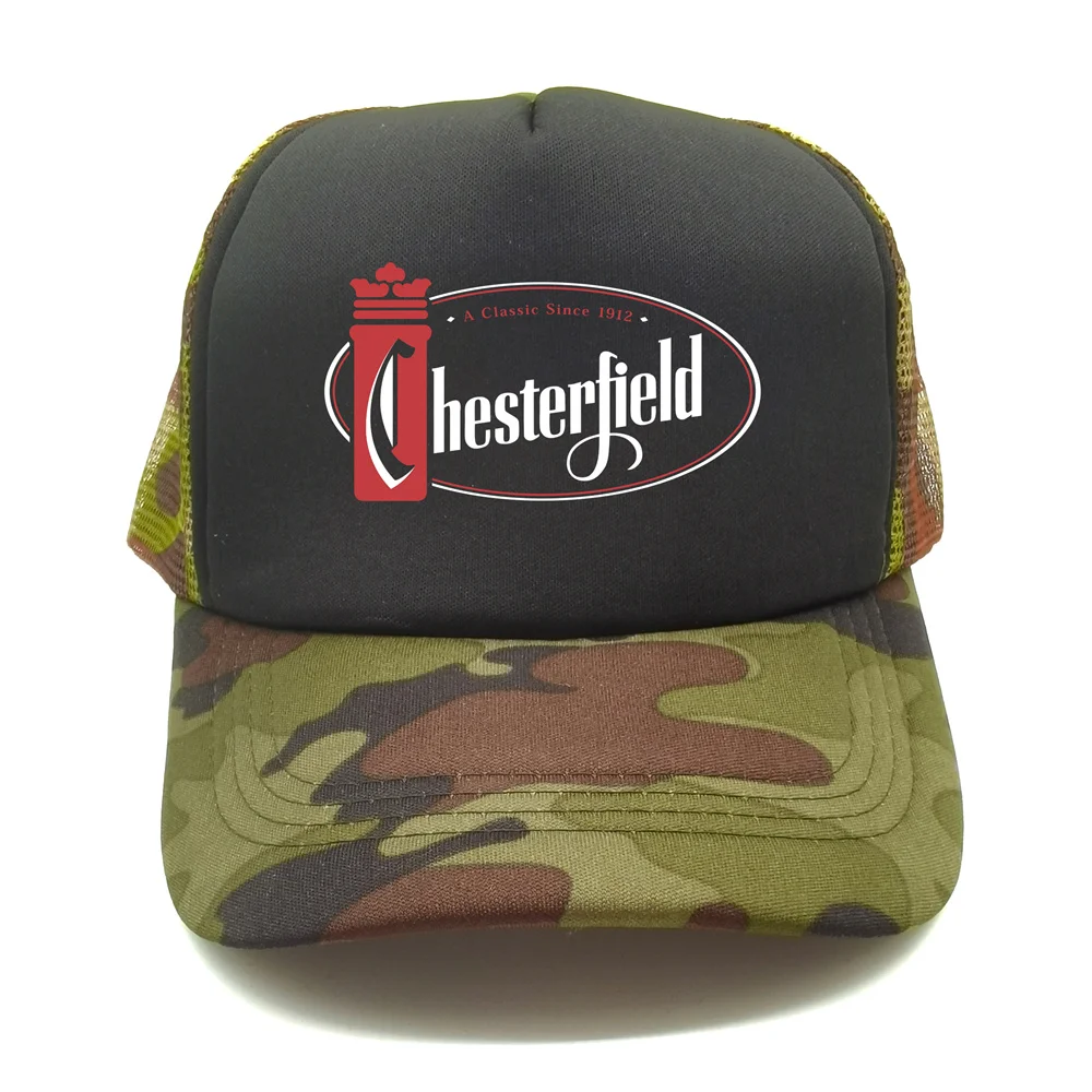 Chesterfield Trucker Cap Men Hat Baseball Cap Cool Summer Unisex Mesh Net Chesterfield True Romance Inspired Hat MZ-598
