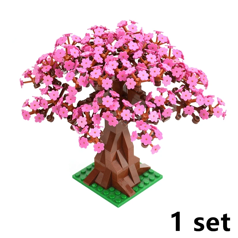 City Friend Creative Building Blocks Set - Plant and Tree Accessories