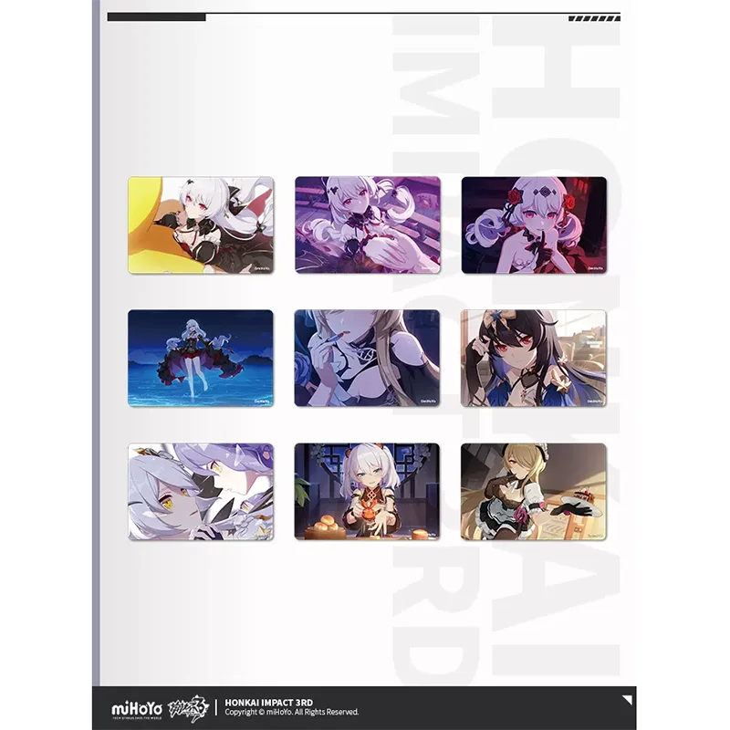 

Sunsyea Honkai Impact 3rd официальный Merch miHoYo оригинальные аутентичные карты серии CG Seele Rita