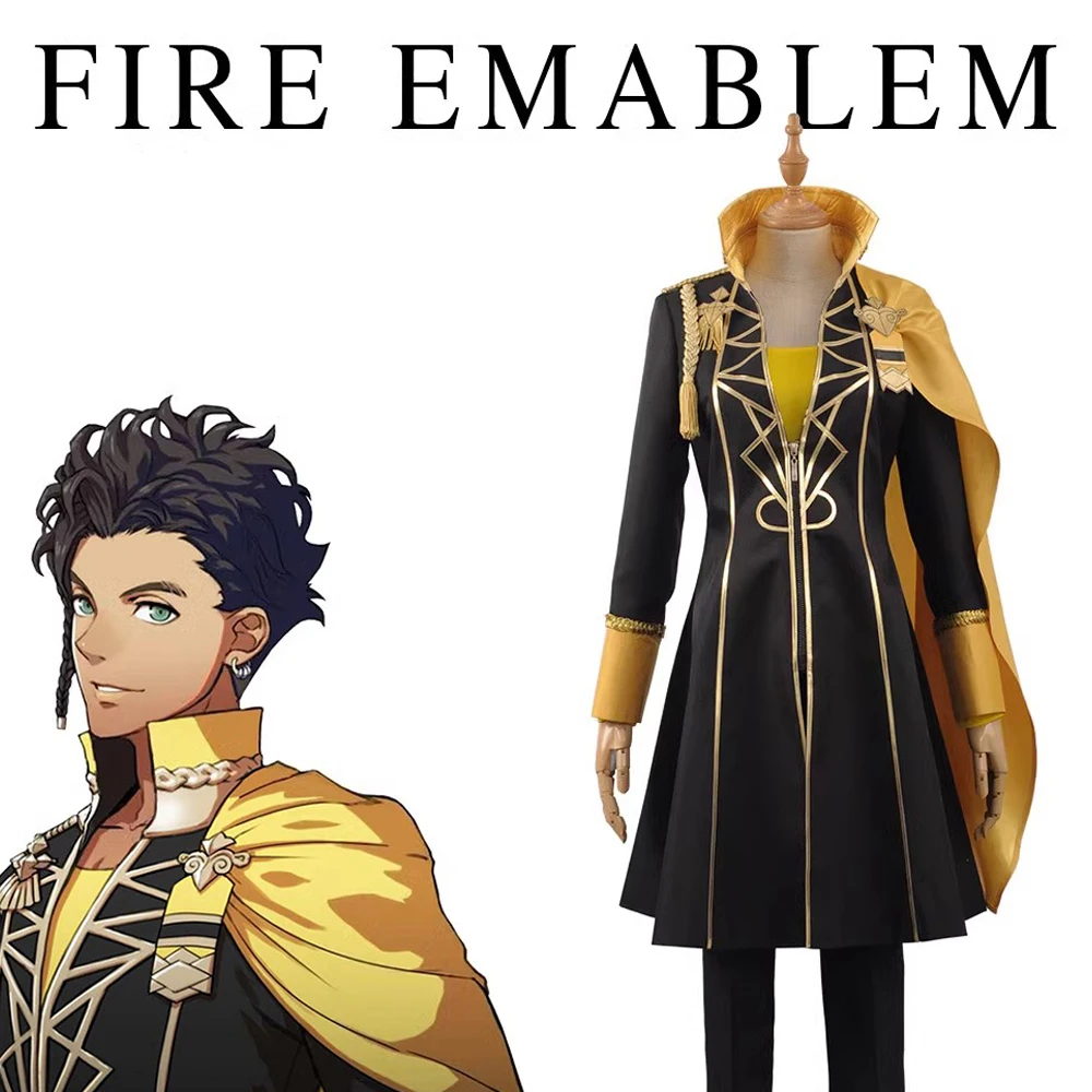 

Fire Emblem Three Houses Claude Von Ri Cosplay Costumes Anime Role Play Fancy Battle Stage Uniform Women Male Halloween Outfit
