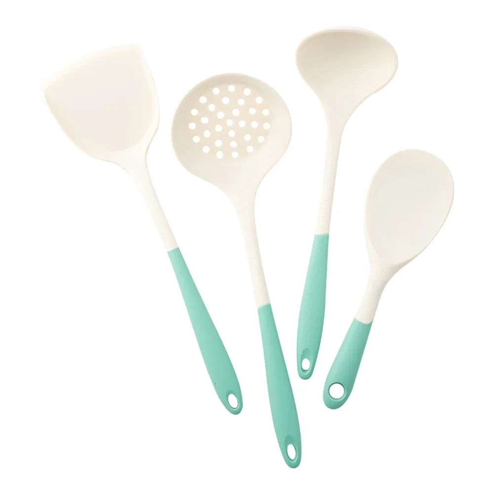 4Pcs Green White