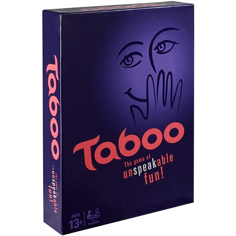 Exciting Party Game Taboo - Fun Word Guessing Board Game For Adults &Amp; Family