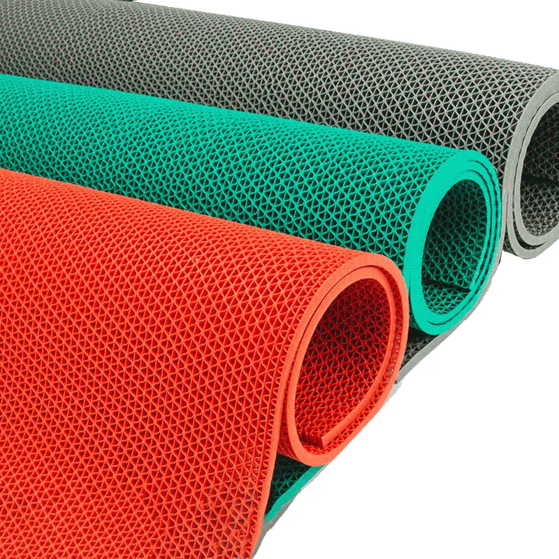 Non-Slip Batoom Kitchen ower PVC Carpet Hollow out Plastic Door Mat Home Use Rug Easy to Clean hine Weaved Simple Sle