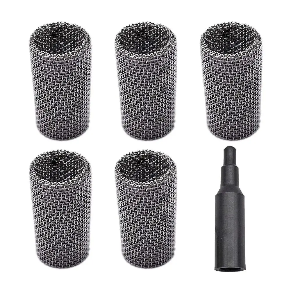 6pcs Car Heater Accessories Car Glow Plug Burner Strainer Screen Filter Mesh For Diesel Air Parking Heater Car Accessories