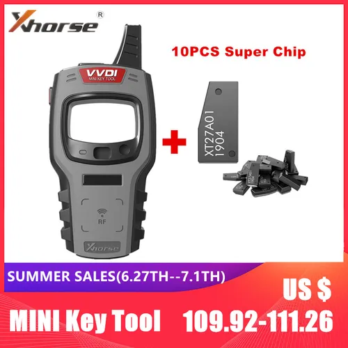 Buy Global Version Xhorse VVDI Mini Key Tool Remote Key Programmer With Free 96bit 48-Clone Function