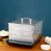 Rice Roll Maker 2 Tiers Bun Steam Machine for Kitchen Cooking Home Use 1
