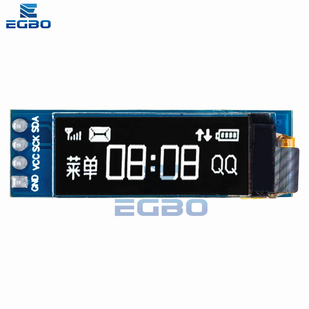 0.91 inch OLED module 0.91" white blue OLED 128X32 LCD LED Display module 0.91" IIC Communicate 1PCS/5PCS oled display module lcd display module display module led display