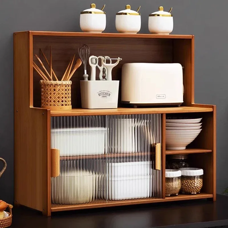 Sideboard Coffee Bar Cabinet Multifunctional Entrance Hall Space Saver Dining Room Credenza et Kitchen Storage Furniture