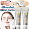 C Coffee Facial Cleanser Double Tube Amino Acid Cleanser Mixed Oil Moisturizing Gentle Cleansing Pores Oil Control Unisex 80g 1