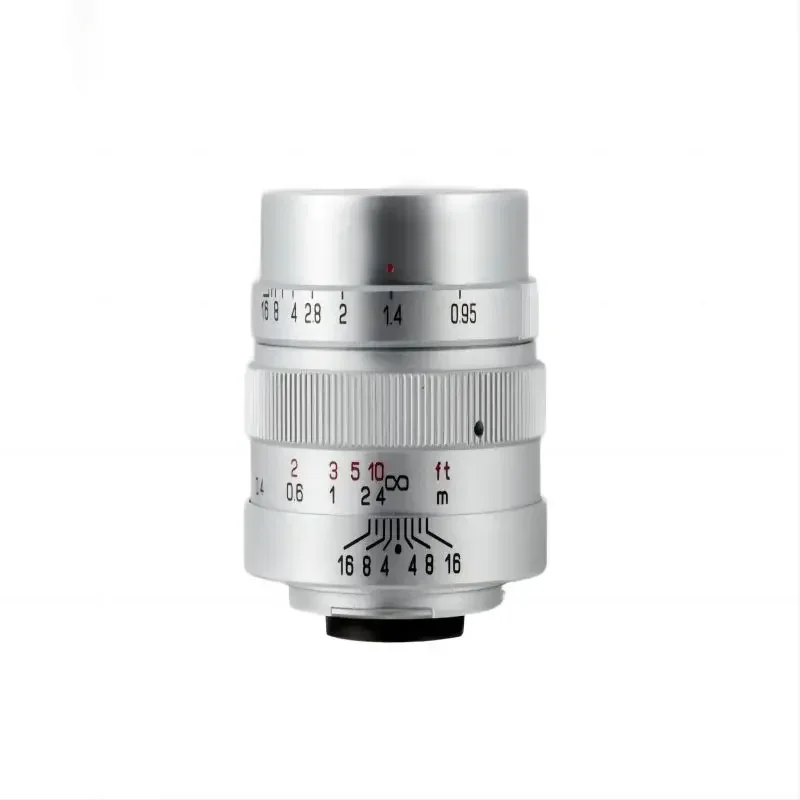 새로운 마이크로 포서드(M43) 렌즈 F/0.95 조리개 25mm 광각 고정 초점 렌..